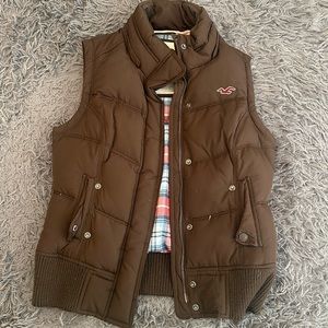Zip up puffer coat from Hollister